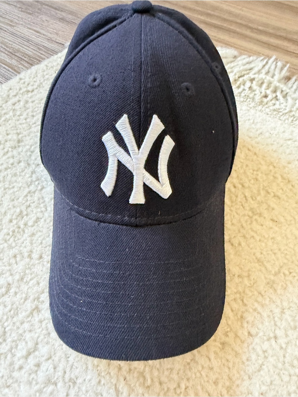New Era Navy Blue New York Yankees Hat with White Logo